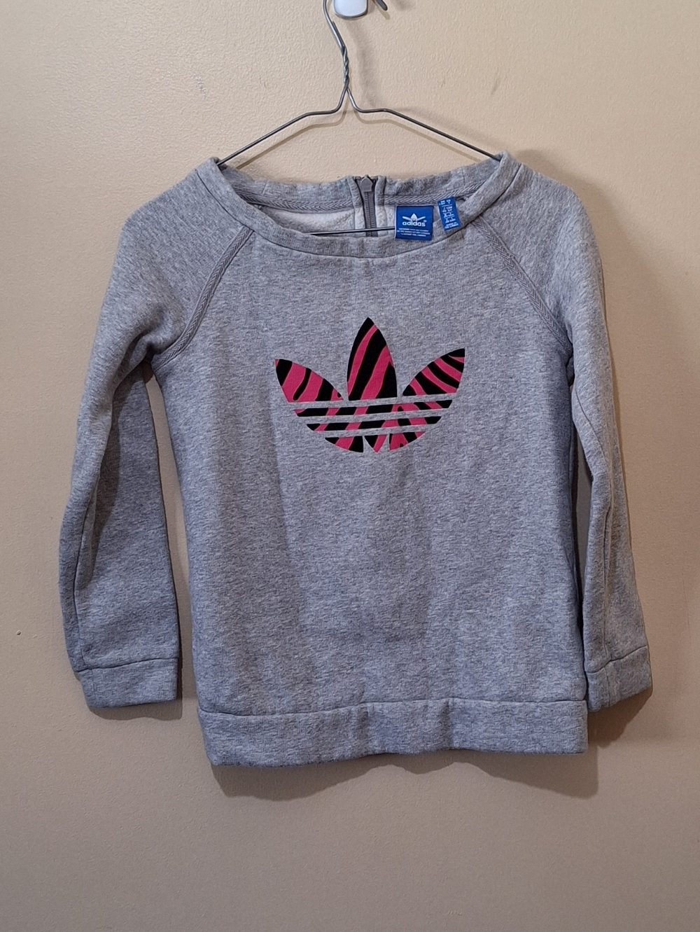 Adidas Zip Up Sweatshirt